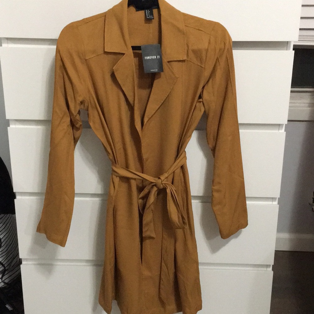 Forever 21 undercover trench jacket